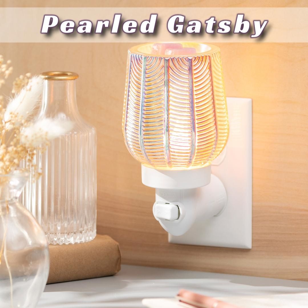 Pearled Gatsby Scentsy Mini Warmer Alt