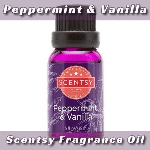 Peppermint and Vanilla Natural Scentsy Oil Blend