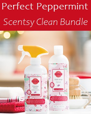 Perfect Peppermint Scentsy Clean Holiday Bundle
