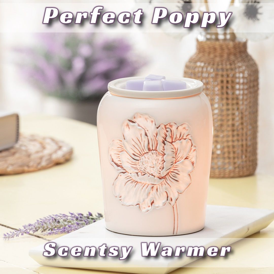 Perfect poppy Scentsy Warmer