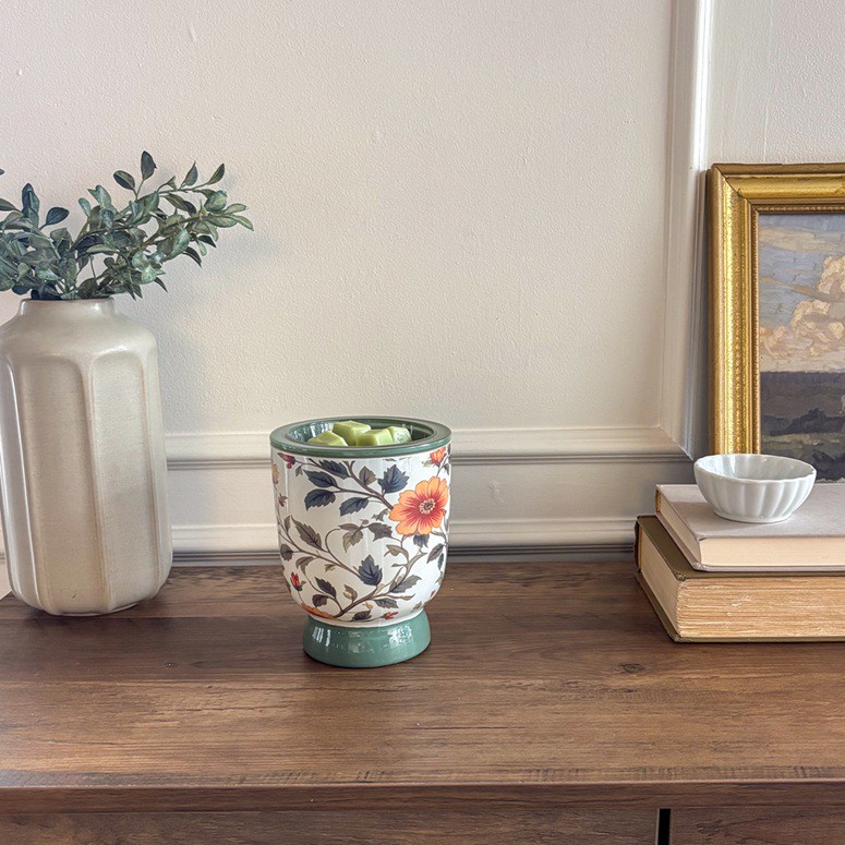 Petal & Vine Scentsy Warmer Stylized