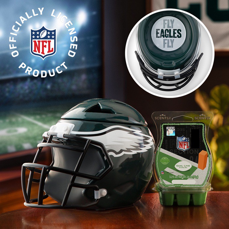 Philadelphia Eagles Helmet Scentsy Warmer Philadelphia Eagles Helmet Scentsy Warmer