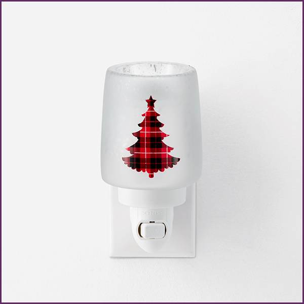 Pine for Plaid Scentsy Mini Warmer | Stock Off