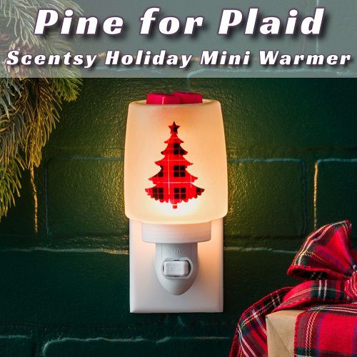 Pine for Plaid Scentsy Mini Warmer