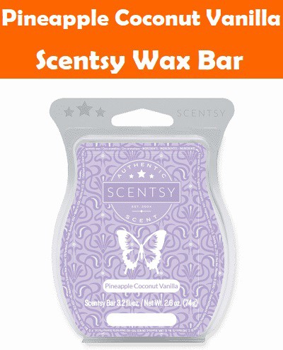 Pineapple Coconut Vanilla Scentsy Bar