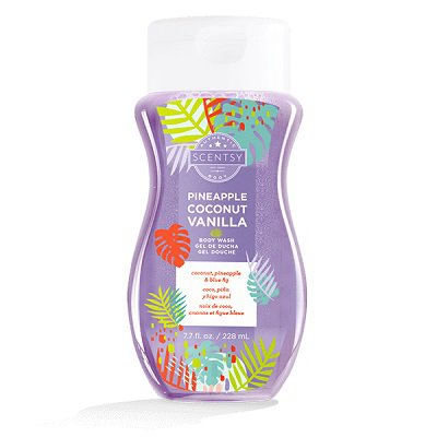 Pineapple Coconut Vanilla Scentsy Body Wash