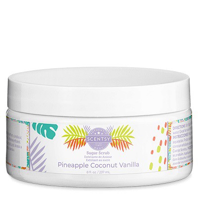 Pineapple Coconut Vanilla Scentsy Sugar Body Scrub