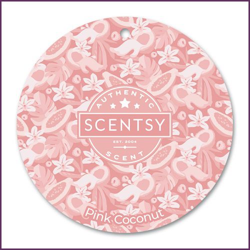 Pink Coconut Scentsy Scent Circle