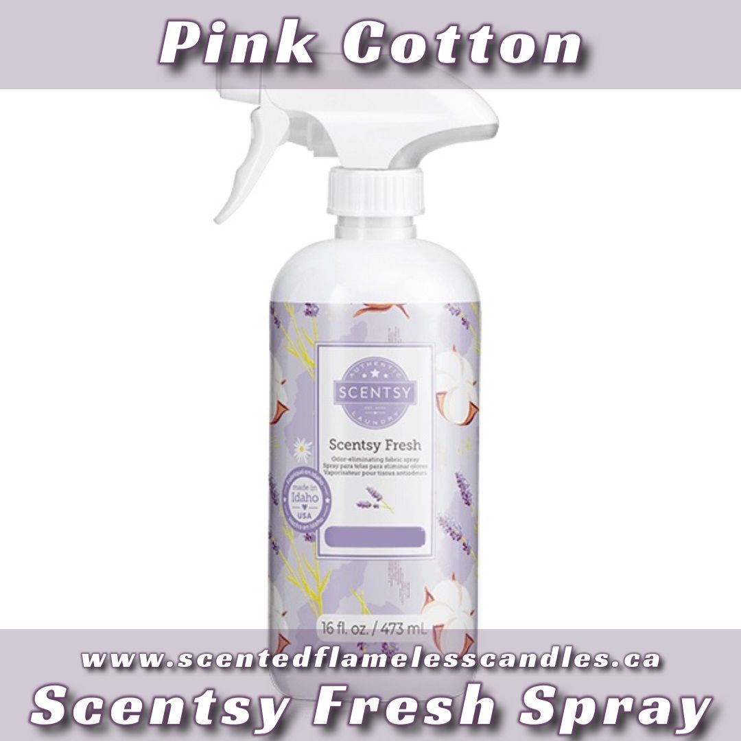 Pink Cotton Scentsy Fresh Spray