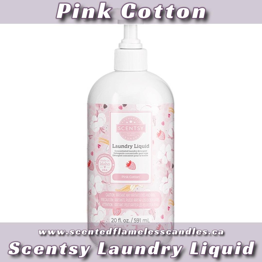 Pink Cotton Scentsy Laundry Liquid