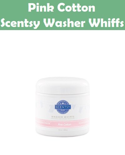 Pink Cotton Scentsy Washer Whiffs