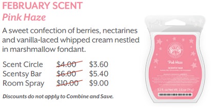 Pink Haze is the February 2015 Scent Of The Month