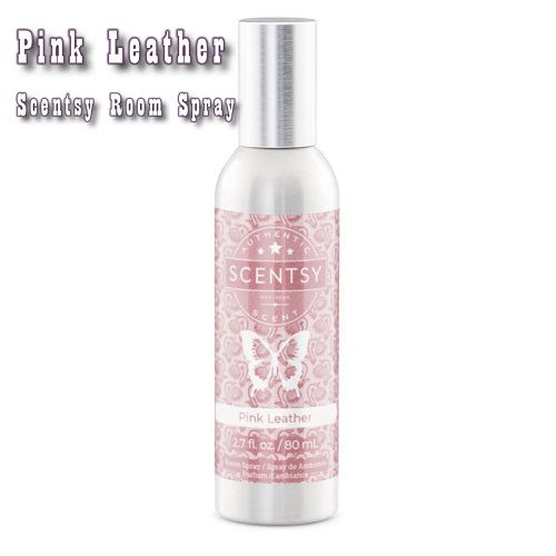 Pink Leather Scentsy Room Spray