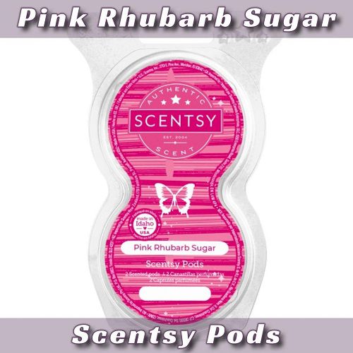 Pink Rhubarb Sugar Scentsy Pods