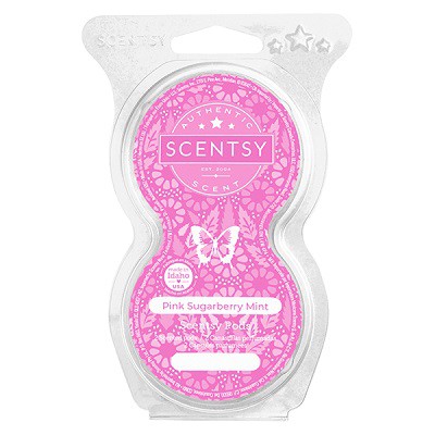 Pink Sugarberry Mint Scentsy Fragrance Pods