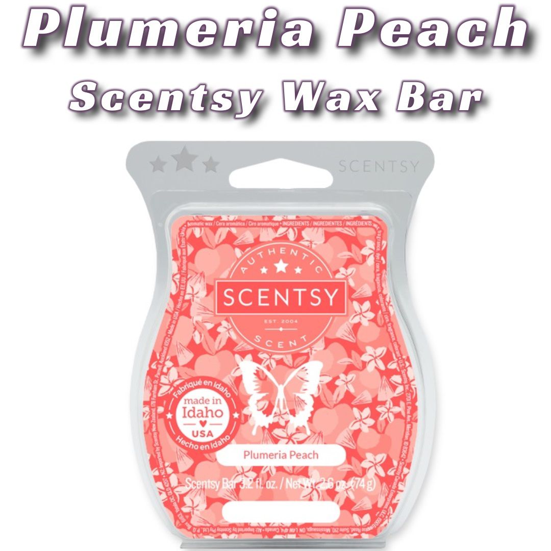 Plumeria Peach Scentsy Bar