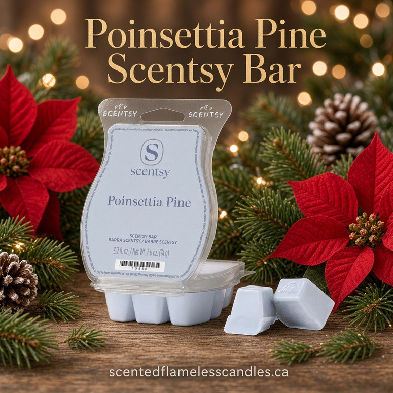 Poinsettia Pine Scentsy Bar Poinsettia Pine Scentsy Bar