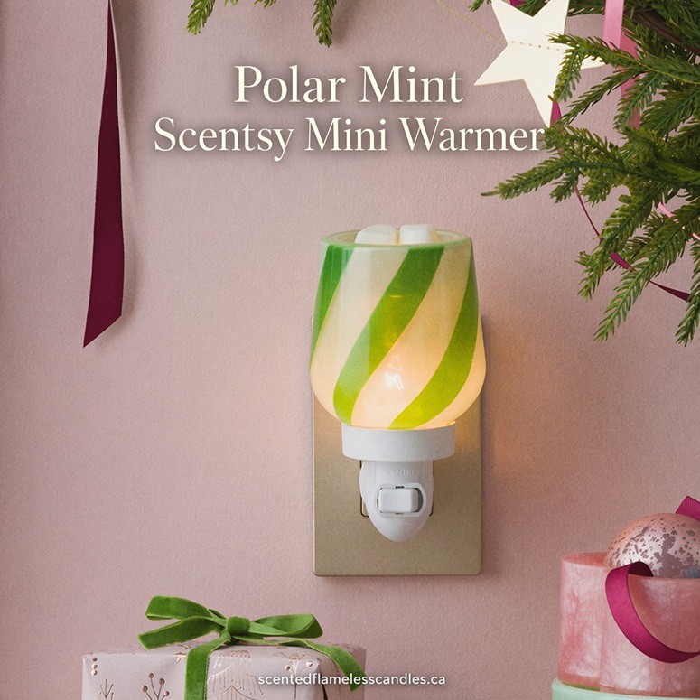 Polar Mint Scentsy Mini Warmer Polar Mint Scentsy Mini Warmer