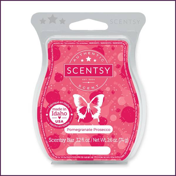 Pomegranate Prosecco Scentsy Wax Bar