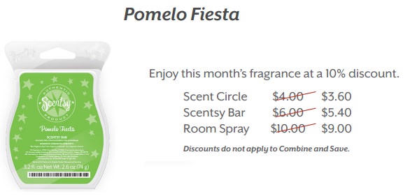 Pomelo Fiesta is the August 2015 Scent Of The Month