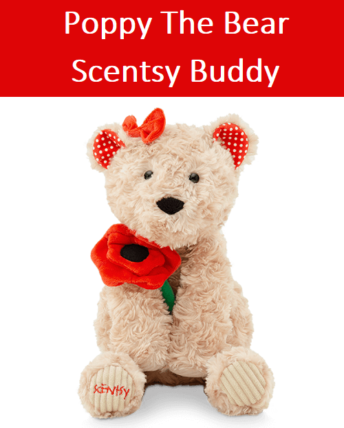 Poppy The Bear Scentsy Buddy