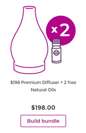 Premium Scentsy Diffuser + 2 free Natural Oils - $198