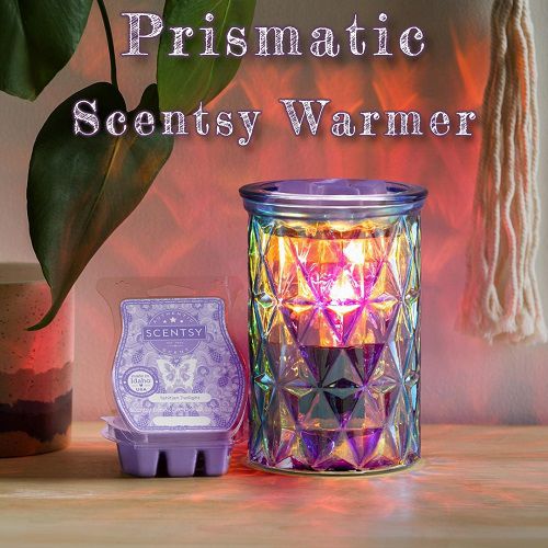 Prismatic Scentsy Warmer | With Bar