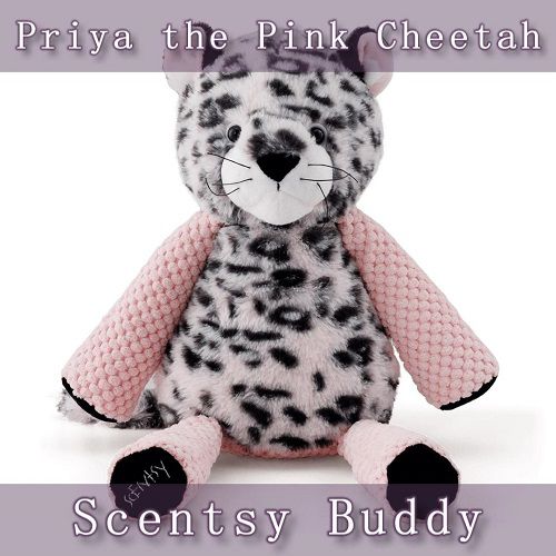 Priya the Pink Cheetah Scentsy Buddy | Without Pak