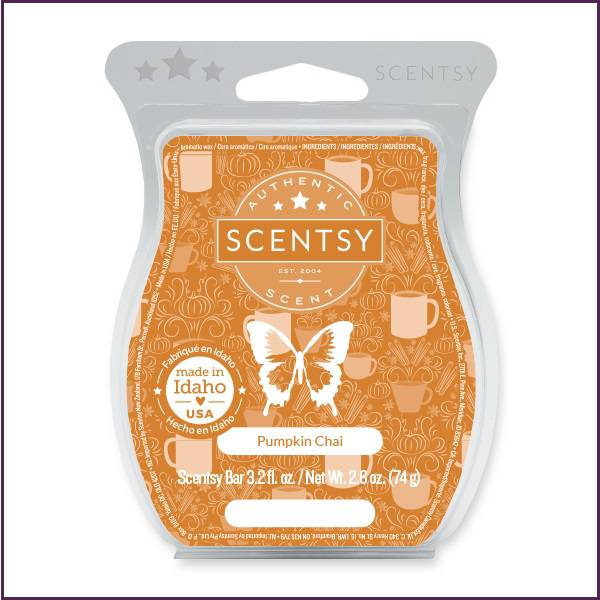 Pumpkin Chai Scentsy Wax Bar