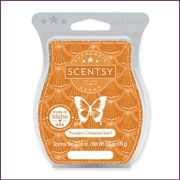 Pumpkin Cinnamon Swirl Scentsy Wax Bar Pumpkin Cinnamon Swirl Scentsy Wax Bar