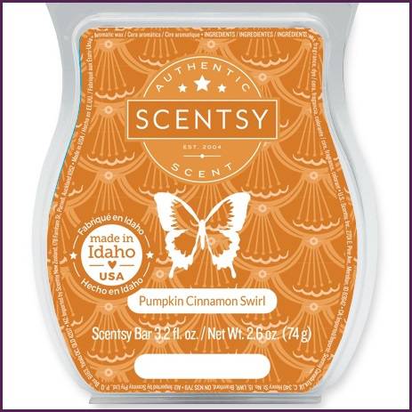 Pumpkin Cinnamon Swirl Scentsy Bar Melts Pumpkin Cinnamon Swirl Scentsy Bar Melts