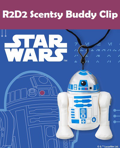 R2D2 Scentsy Buddy Clip