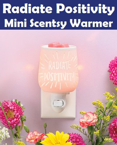 Radiate Positivity Mini Scentsy Warmer