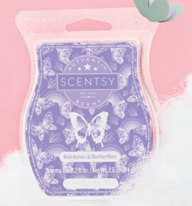 Rainbows and Butterflies - July 2018 Scentsy Scent Of The Month