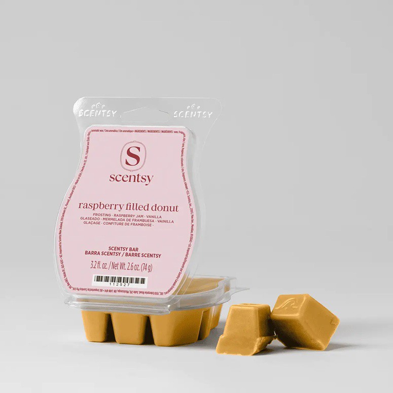 Raspberry Filled Donut Scentsy Bar