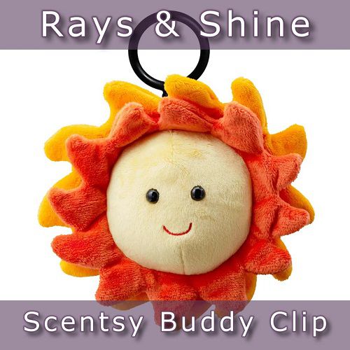 Rays and Shine Scentsy Buddy Clip