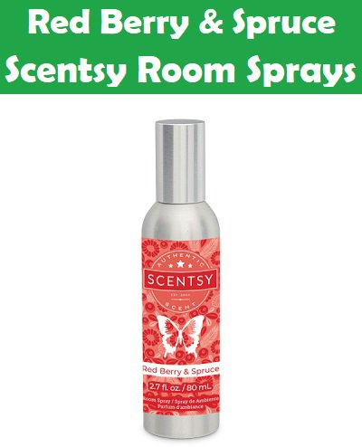 Red Berry and Spruce Scentsy Room Spray