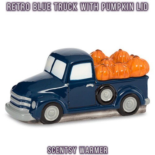 Retro Blue Truck Scentsy Warmer Retro Blue Truck Scentsy Warmer