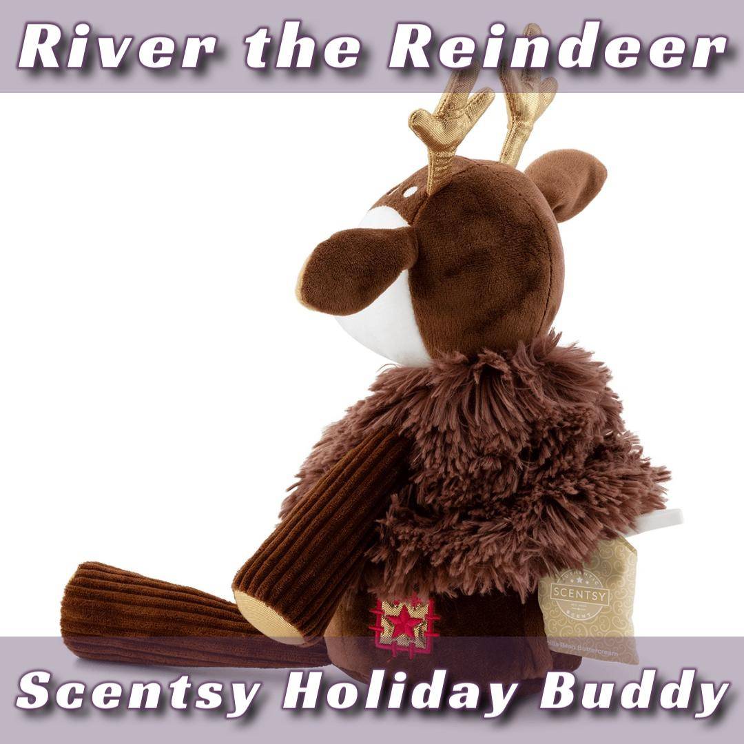 River the Reindeer Scentsy Buddy | Stuffy Back River the Reindeer Scentsy Buddy | Stuffy Back