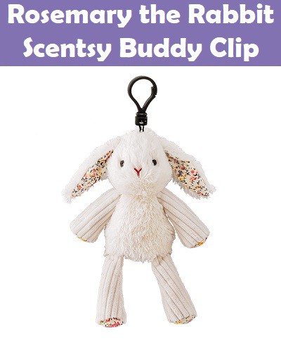 Rosemary the Rabbit Scentsy Buddy Clip Rosemary the Rabbit Scentsy Buddy Clip