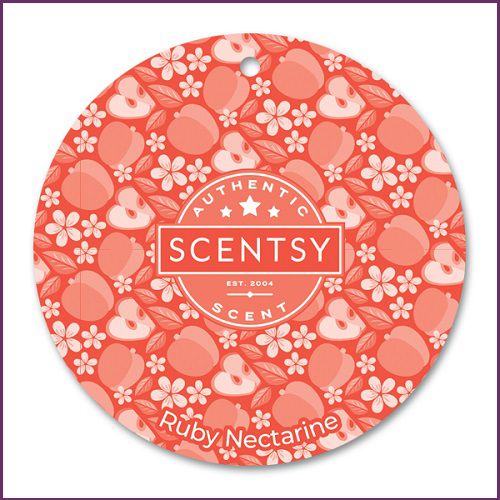 Ruby Nectarine Scentsy Scent Circle