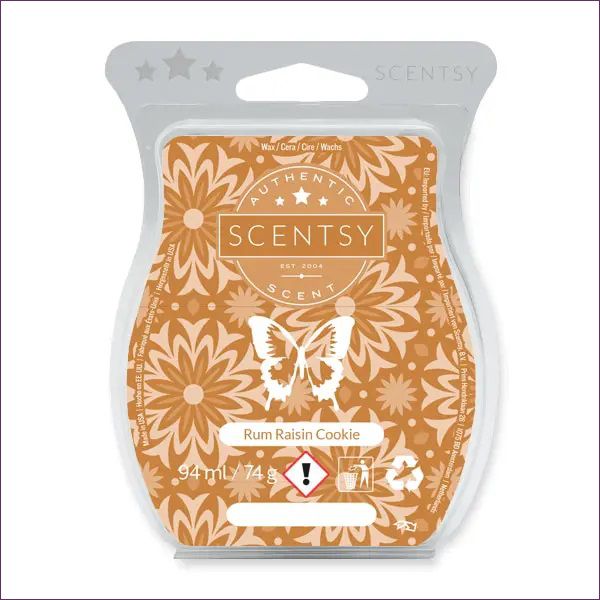 Rum Raisin Cookie Scentsy Wax Bar
