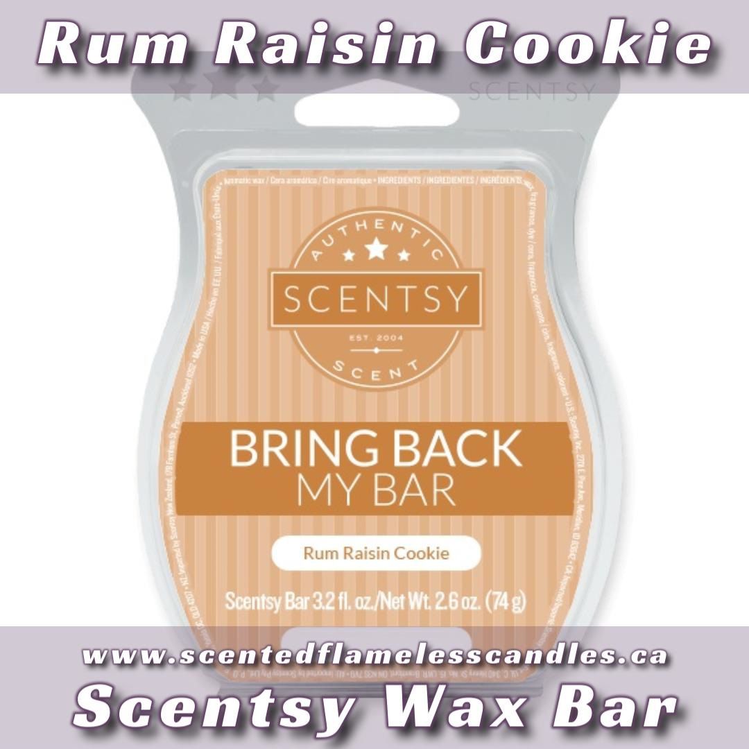 Rum Raisin Cookie Scentsy Wax Bar