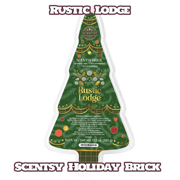 Rustic Lodge Scentsy Holiday Brick Rustic Lodge Scentsy Holiday Brick