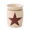 6 - Rustic Star Scentsy Candle Warmer