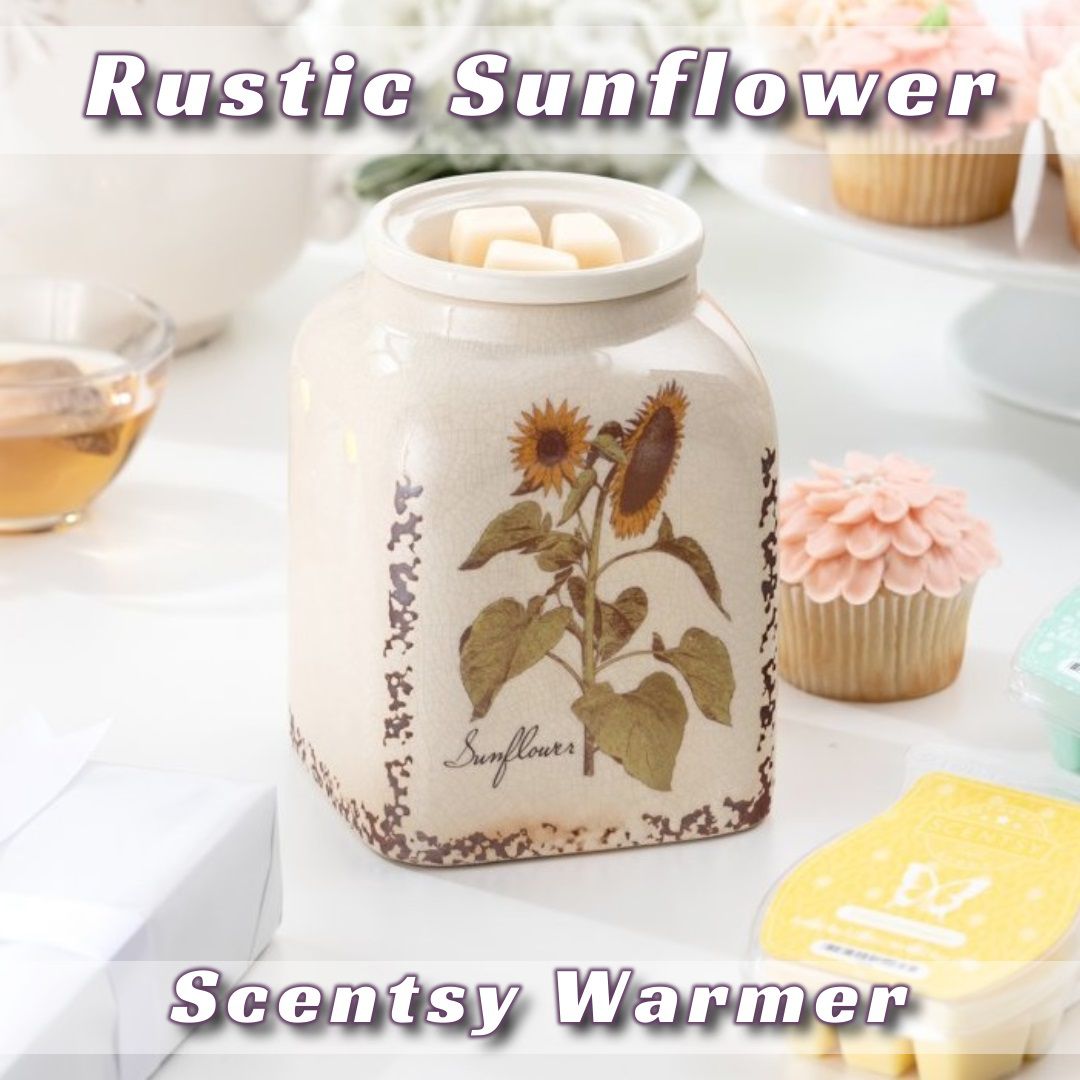 Rustic Sunflower Scentsy Warmer