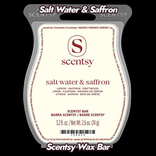 Salt Water & Saffron Scentsy Bar
