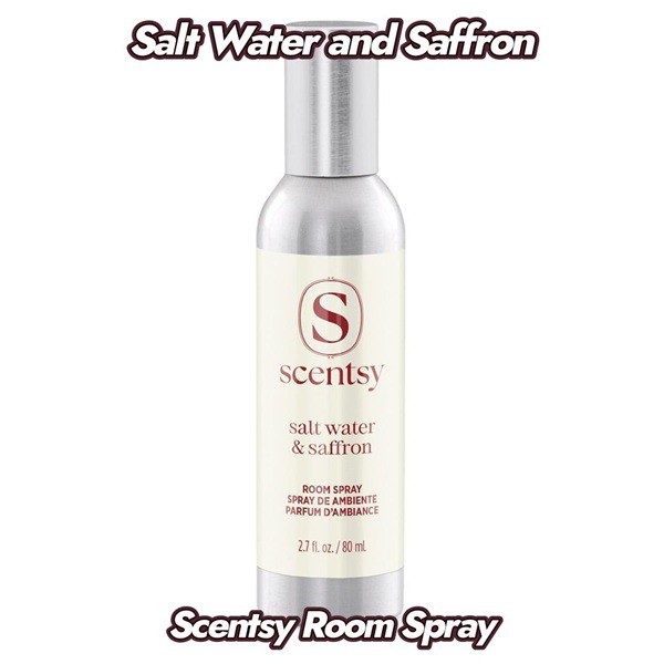 Salt Water and Saffron Scentsy Room Spray