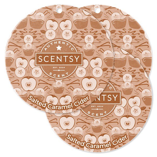 Salted Caramel Cider Scentsy Scent Circle