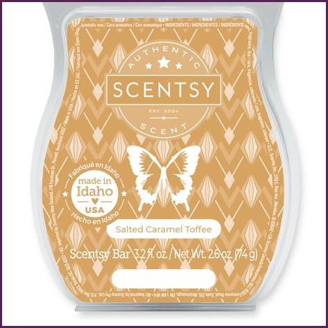 Salted Caramel Toffee Scentsy Bar Melts